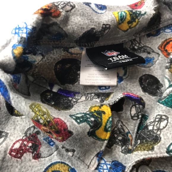 Youth Large NFL Pajama top So cute Just in time! - Picture 3 of 4